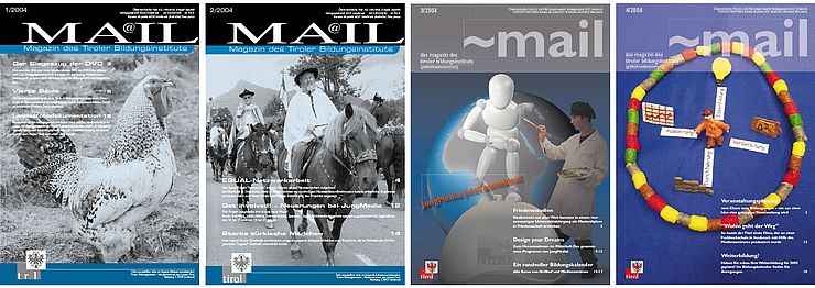 Cover der Ausgaben 2004