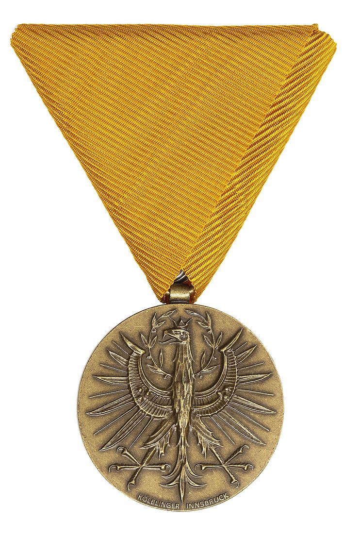 Medaille für 25 jährige Tätigkeit im Feuerwehr und Rettungswesen