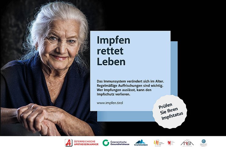 © Schlossmarketing / shutterstock Poster Impfkampagne