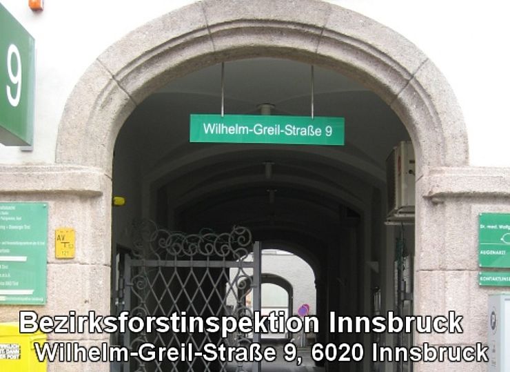 Bild der Amtsgebäude der BFI Innsbruck