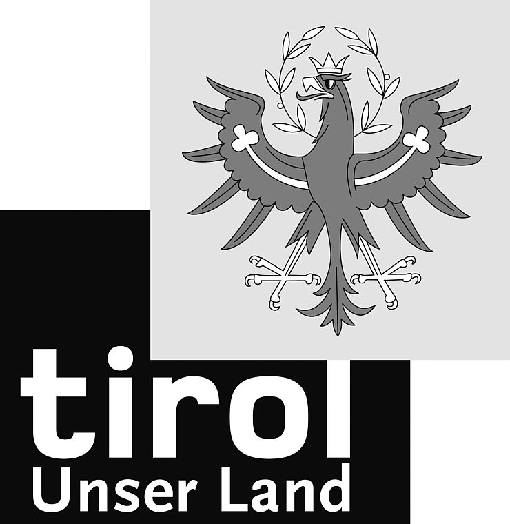 schwarzes Logo des Landes Tirol