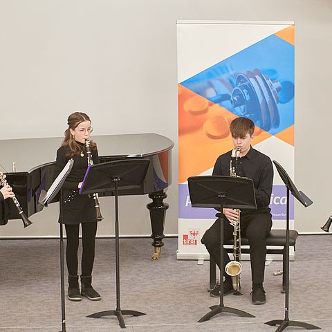 Das Ensemble Cantabile der Landesmusikschule Imst