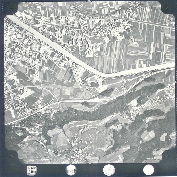 Historisches Luftbild (Jahr 1972)