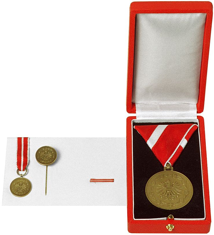 Bronzene Medaille für Verdienste um die Republik Österreich