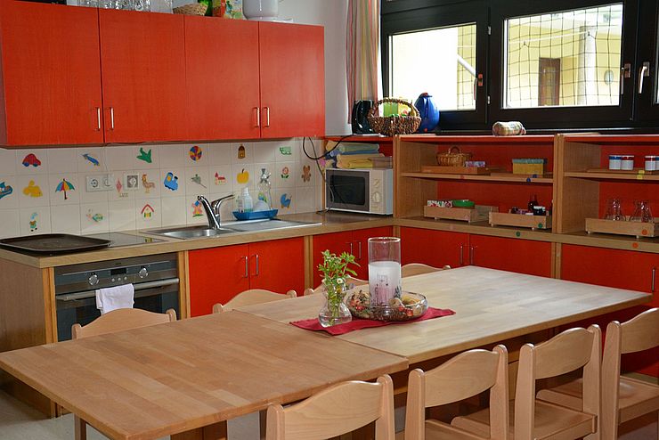 Kindergarten im Landeskinderheim Axams - Kinderküche