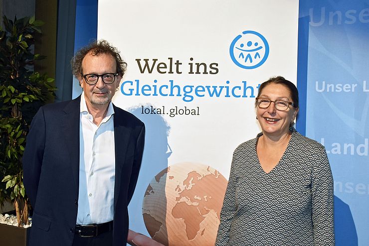 Prof. Dr. Werner Wintersteiner und Dr. Christine Baur