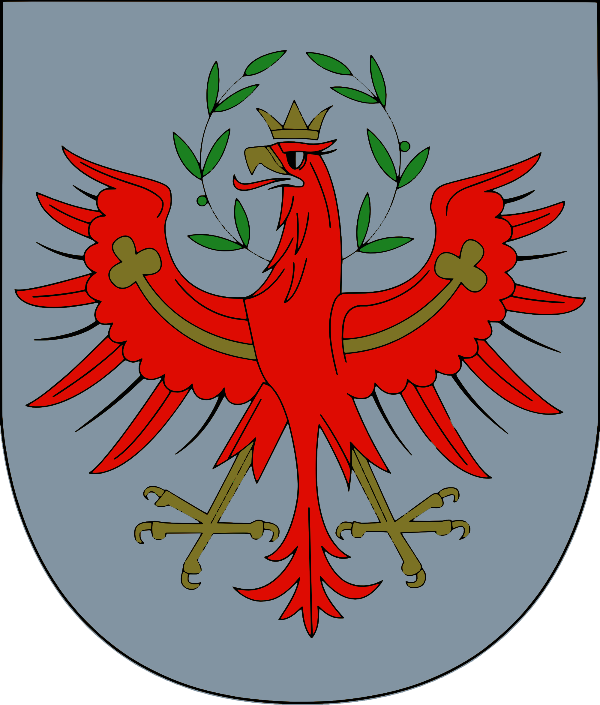 Das Tiroler Landeswappen Land Tirol