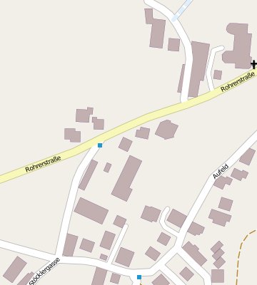 © OpenStreetMap Foto: Anfahrtsplan zur Straßenmeisterei Zell am Ziller