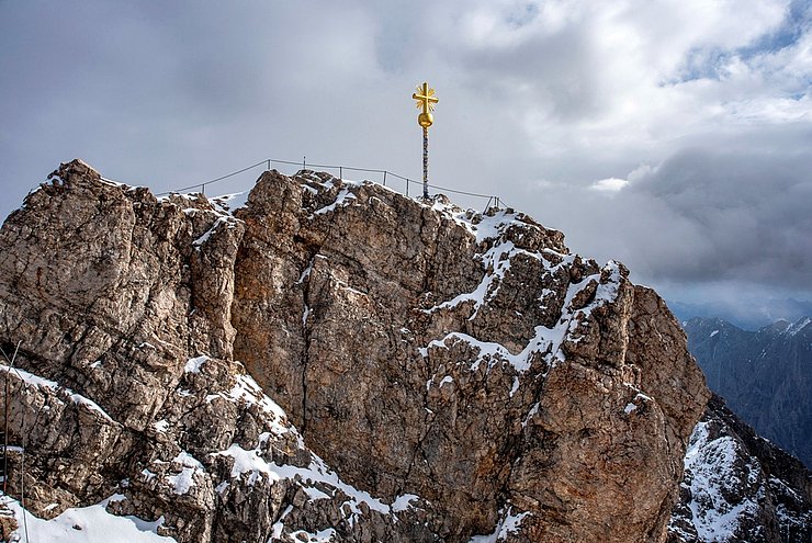 Panorama, Zugspitze.