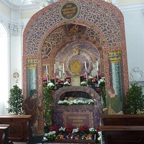 Ostergrab in der Georgskapelle