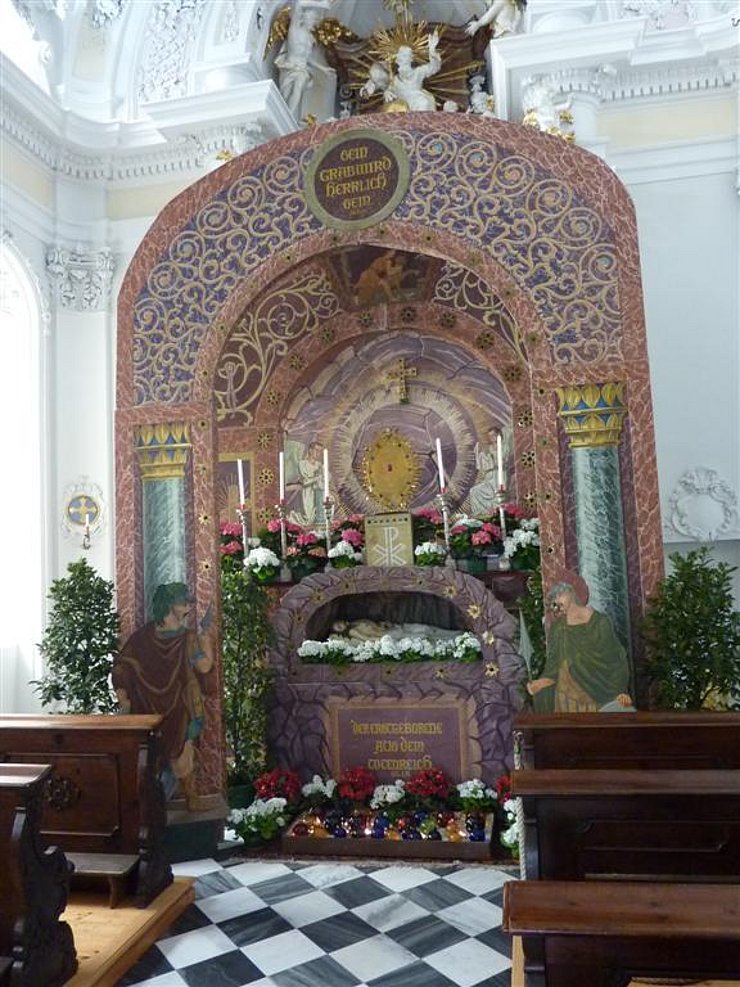 Ostergrab in der Georgskapelle