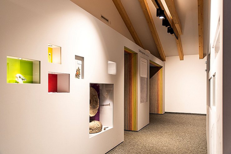 Ausstellungsraum in der Schausammlung "rundumTHAUR".