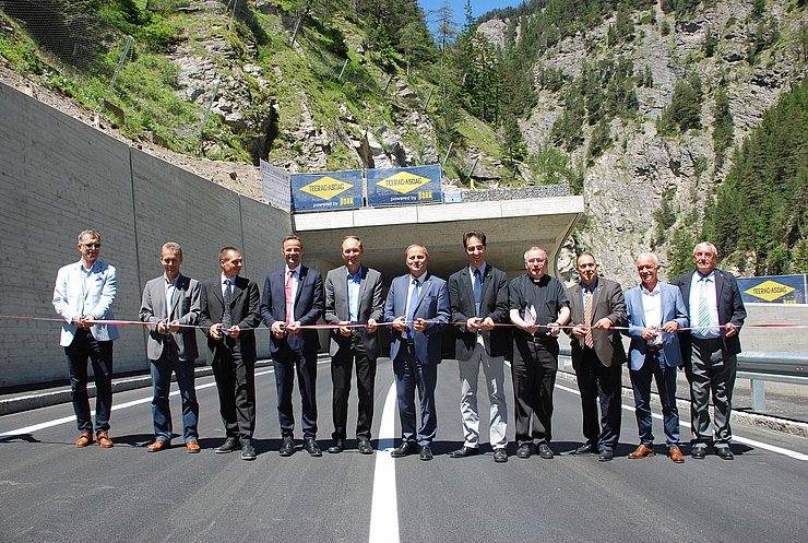 © Land Tirol B 180 Reschenstraße, Niklasgalerie