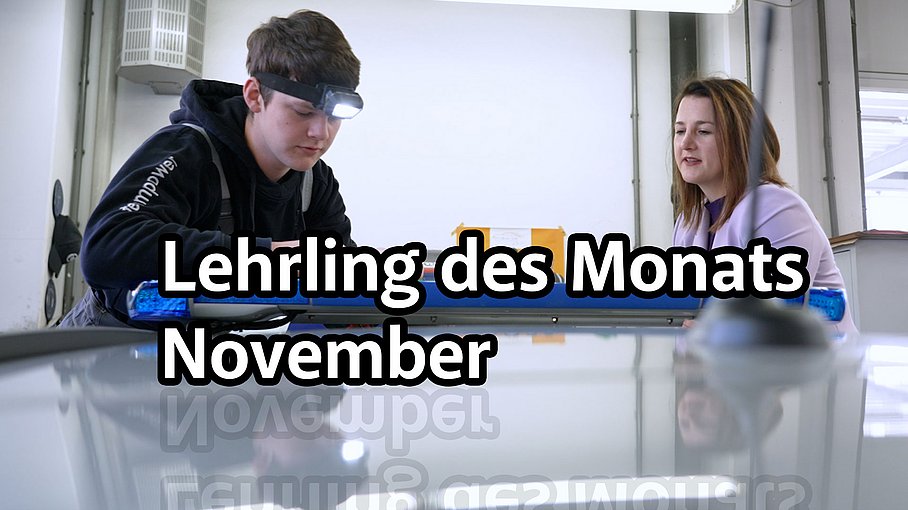 Lehrling des Monats November 2023