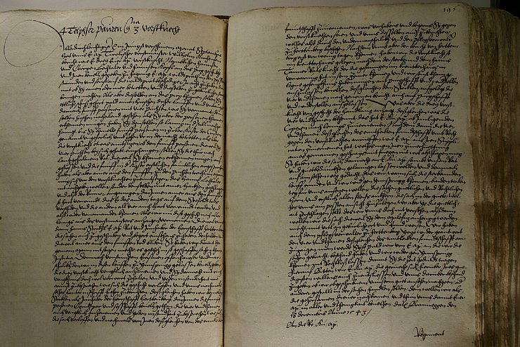 Auszug betreffend Wilderei im Jahre 1543