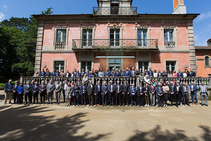 Gruppenfoto der TeilnehmerInnen des EURORAI-Seminars