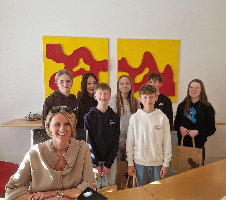 Besuch der Mittelschule Ehrwald