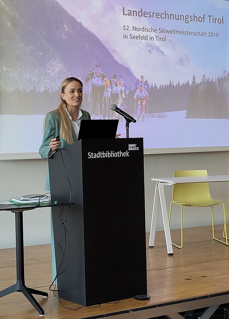 Vortrag der Direktorin des LRH Tirol
