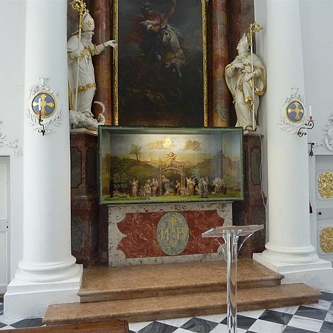 Krippe in der Georgskapelle