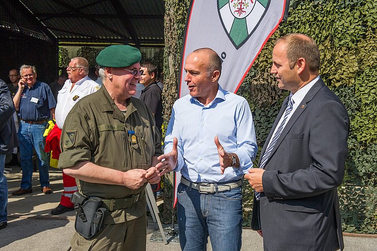 © Land Tirol Bilder zur Bundesheerübung Schutz 2014