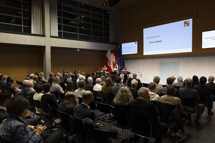 © Land Tirol/W9 Mario Webhofer Impressionen Festakt Verleihung Tiroler Sportehrenzeichen 03. November 2025