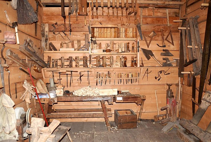 Werkstatt im "Heimatmuseum Forsterhaus"