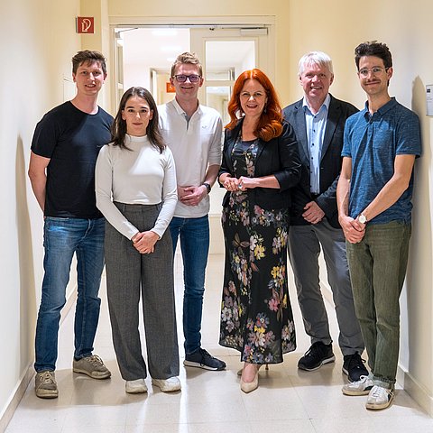 ÖH-Vorsitz der Med Uni Innsbruck zu Besuch bei LRin Hagele