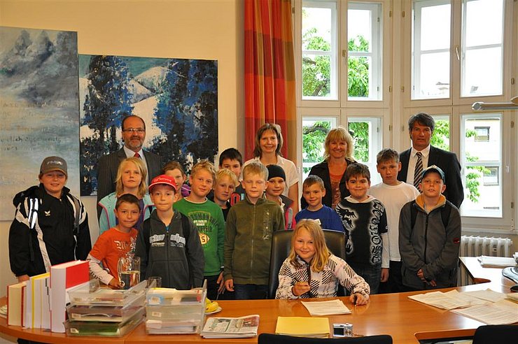 Besuch der Volksschule Scheffau am Wilden Kaiser