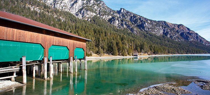 Blick auf den Heiterwanger See