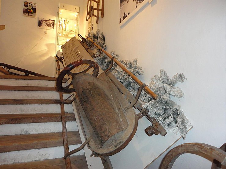 Skibob im "Festungs- und Heimatmuseum Kufstein"