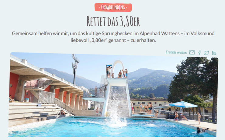© WeLocally Screenshot WeLocally "Rettet das 3,80ger"