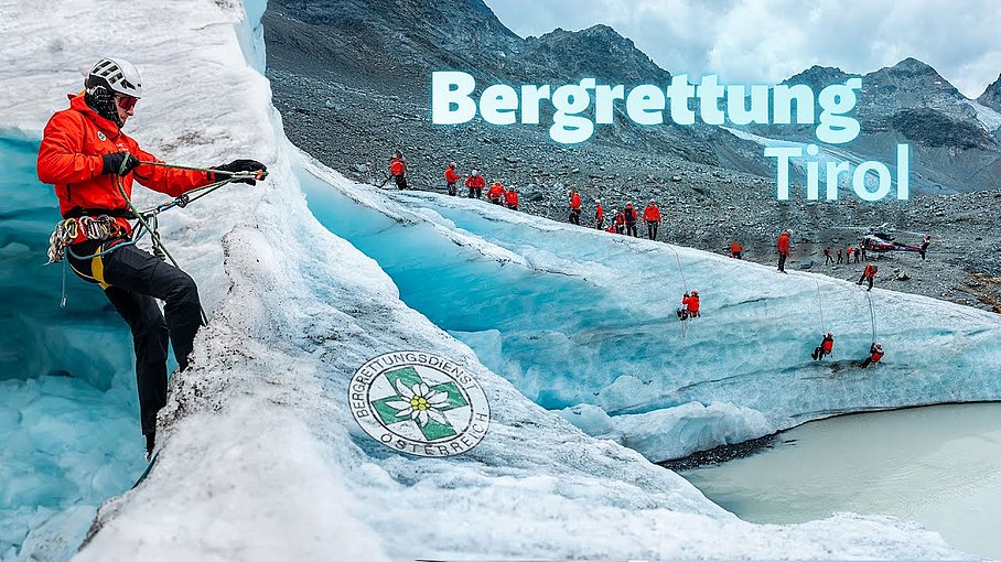 Bergrettung Tirol - Sicher in Tirol geht nur mit dir!