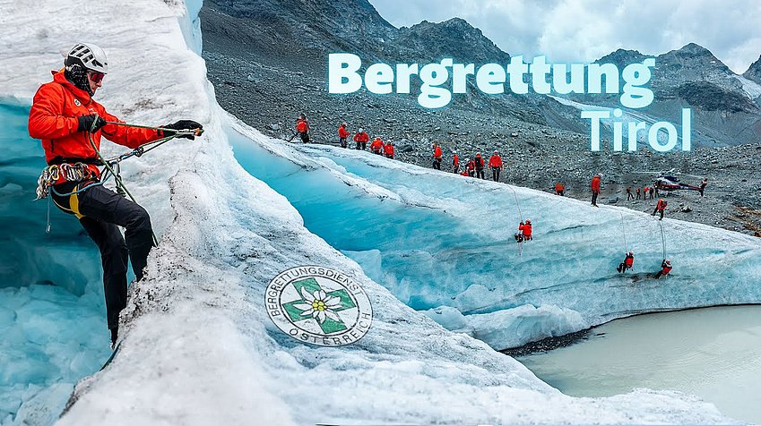 Bergrettung Tirol - Sicher in Tirol geht nur mit dir!