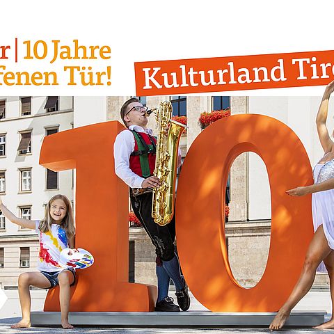 Der zehnte Tag der offenen Tür steht unter dem Motto "Kulturland Tirol".
