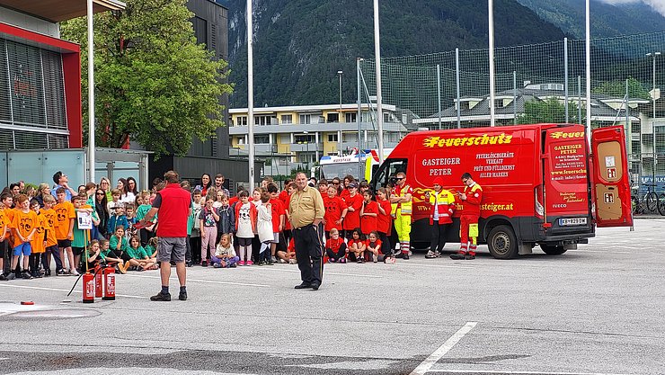 Fettbrand Vorführung Feuerschutz Gasteiger