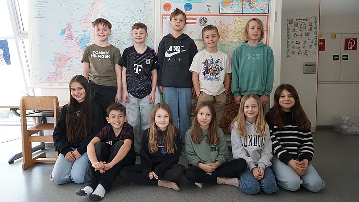 © Land Tirol Gruppenfoto einer Schulklasse