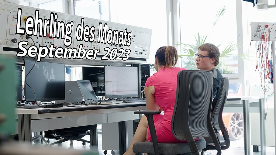 Lehrling des Monats September 2023