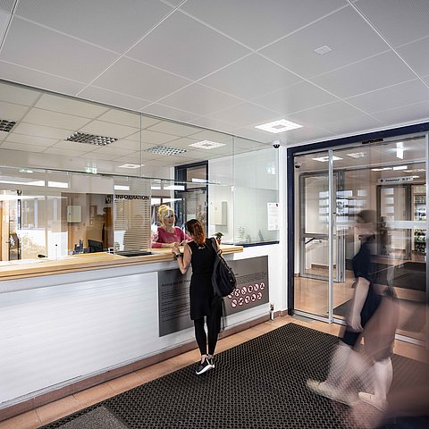 Schalter am Bürgerservice