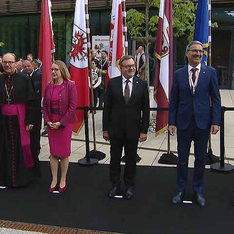 Landesüblicher Empfang