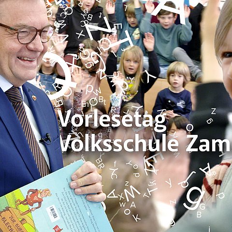Vorlesetag Volksschule Zams.