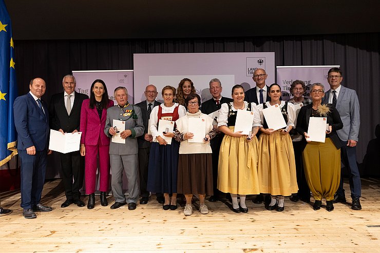 Geehrte der Stadtgemeinde Schwaz.