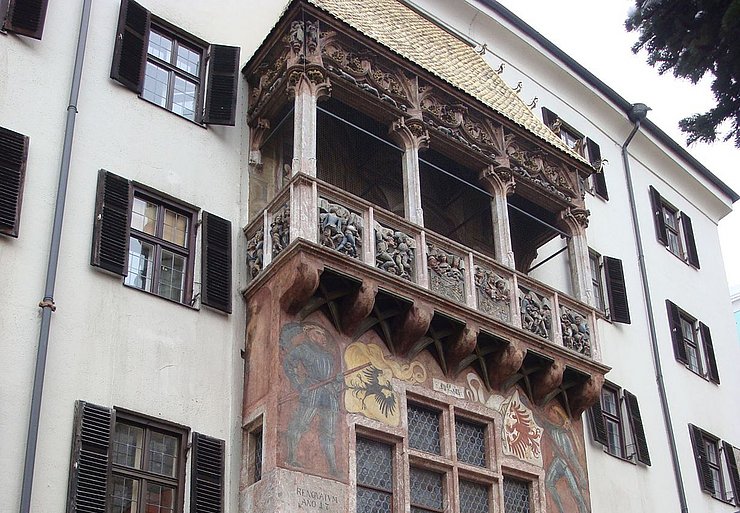 Prunkerker "Goldenes Dachl" in "Innsbruck"