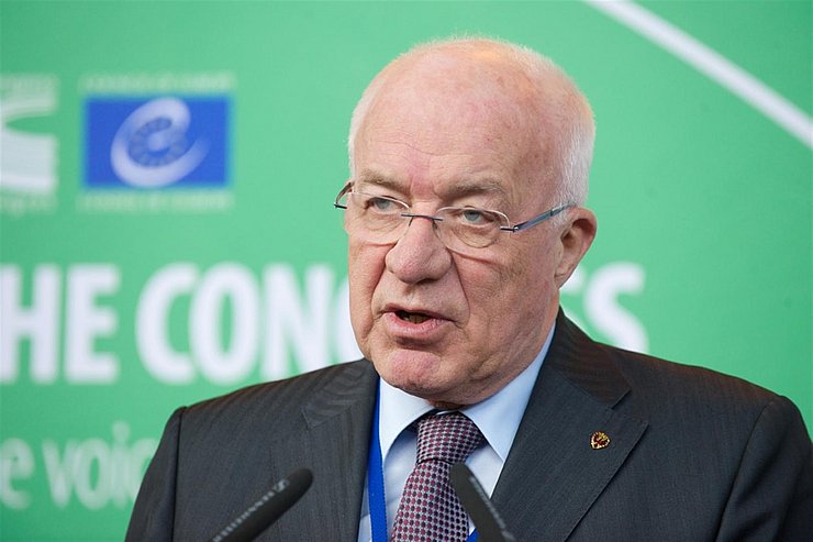 LTP und Präsident des Kongresses der Gemeinden und Regionen im Europarat Herwig van Staa