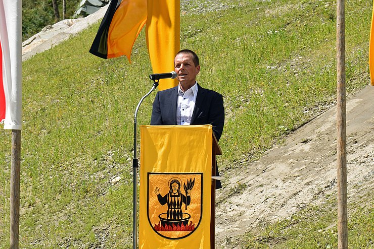 Guglberger bei Rede
