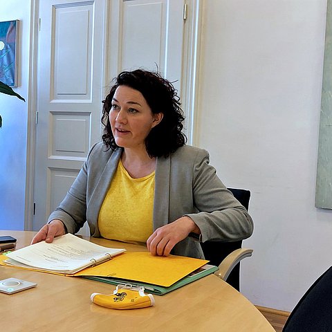 Gemeinsam mit Bundesministerin Leonore Gewessler und den zuständigen NaturschutzlandesrätInnen aus Kärnten und Salzburg konferierte LHStv und Naturschutzreferentin Ingrid Felipe heute bei der Nationalparkratssitzung.