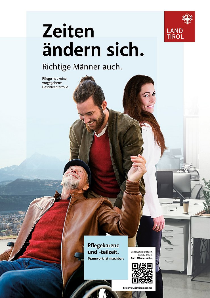 Sujet Kampagne "Sorgende Männer"