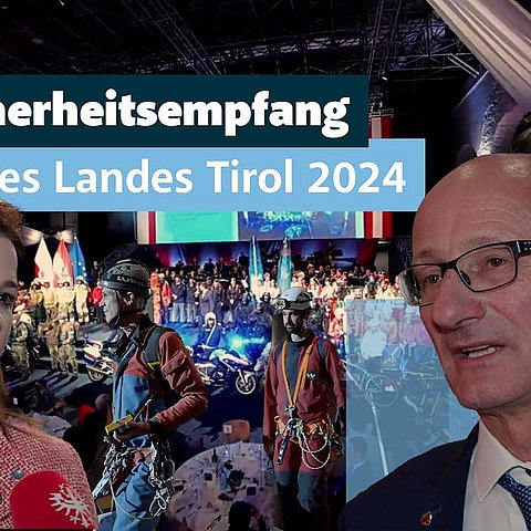 Sicherheitsempfang des Landes Tirol