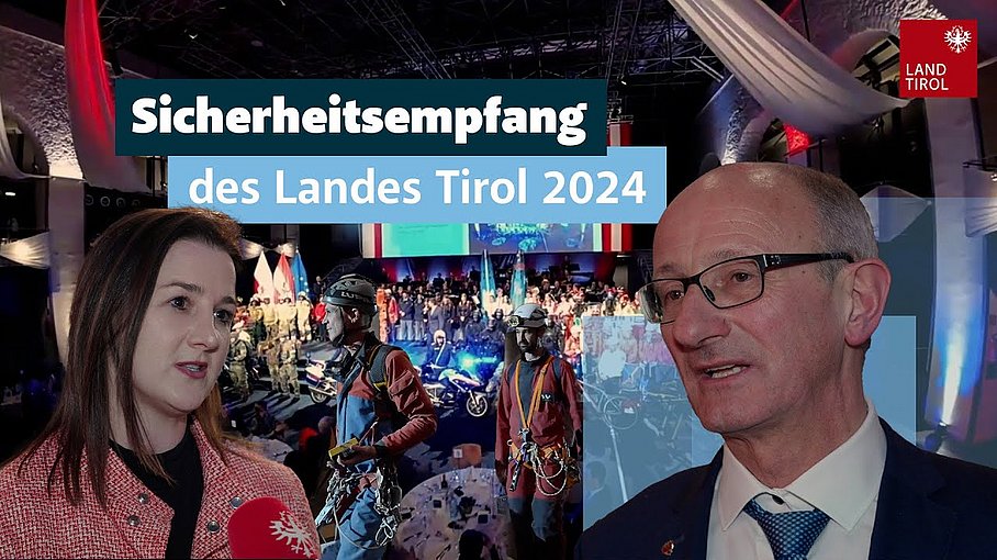 © Land Tirol/Christanell Sicherheitsempfang des Landes Tirol | 2024