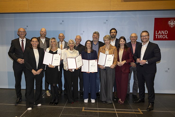 © Land Tirol/W9 Mario Webhofer Impressionen Festakt Verleihung Tiroler Sportehrenzeichen 03. November 2025