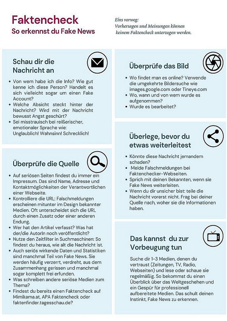Der Fakten-Check: So erkennst Du Fake News.